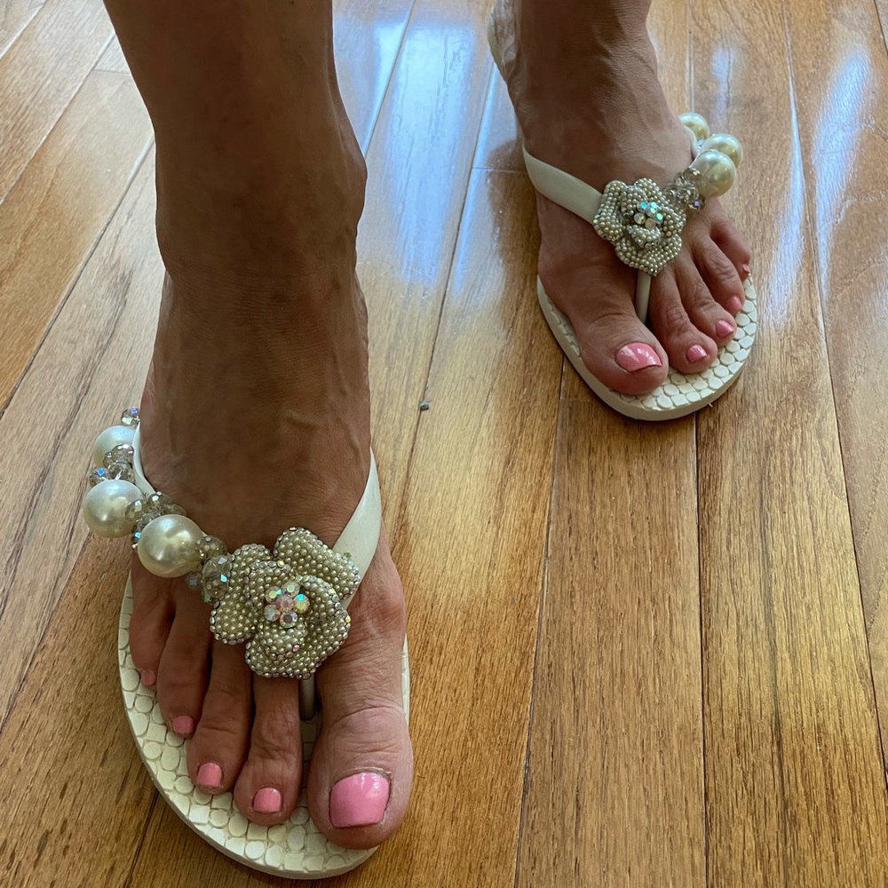 Braziliano Praia small heel sandals